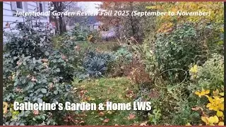Intentional Garden Review 2025 Fall Garden September to November #cottagegarden #gardentour