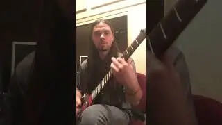 Thrash Metals Riff #guitarriff #metalguitarist #metal #thrash #thrashmetal #schecterguitars  #music