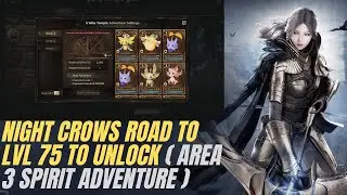 Night Crows Pushing To Lvl 85