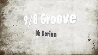 9/8 Odd Time Groove Jam track (Bb Dorian Mode)