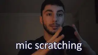 ASMR | 20 Minutes of Pure Mic Scratching And Brushing 😴💤 (For Tingles, Relaxation & Sleep)
