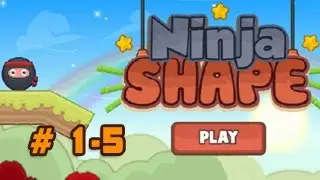 Ninja Shape Walkthrough Level 1-5