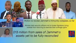 Motion to revoke Jammeh&rsquo;s immunity collapses, so far