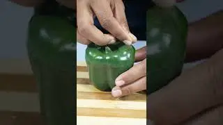Egg Stuffed Capsicum Asmr #shorts #asmr #cooking #recipe