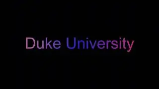 Screensaver 4K Duke University - Text Logo - 10 Hours (No Sound)