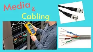 Media in networking and cabling types of cabling in networking & advantages # Video by Swapna