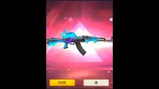 Draco Ak SpinSpin ।। Draco Ak47 Returns ।। Blue Flame Draco ।। New Faded Wheel ।। #shorts #freefire