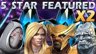 Double 5 Star Featured Crystal Opening + More  - Can I Dupe Omega Red? - Marvel Contest Of Champions