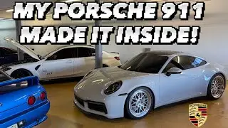 VIP с моим Porsche 911 на автосалоне