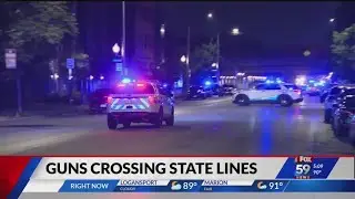 Guns crossing state lines: Indiana man allegedly supplied gun used to kill Chicago officer, state la