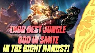THOR BEST JUNGLE GOD IN SMITE IN THE RIGHT HANDS?!