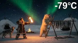 &ndash;79&deg;C Siberian Storm: 85-Year-Old Widow Defends Underground Bunker from a Giant Polar Bear