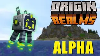 Minecraft Multiplayer Reimagined - Origin Realms CLOSED ALPHA Gameplay