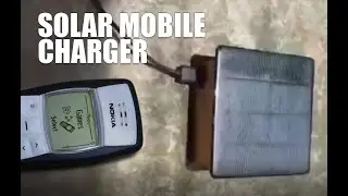 How to Make Solar Mobile Charger at Home