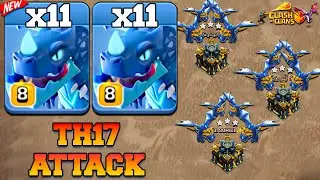 Epic Strategy! TH17 Electro Dragon is the Easiest TH17 Attack Strategy 2025 in Clash of Clans CWL