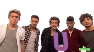 Sesame Street  One Direction What Makes 'U' Useful What Makes You Beautiful Parody