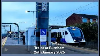 Trains at Burnham | Monday afternoon on the GWML | GWR and Elizabeth Line | 4K [Part 2]