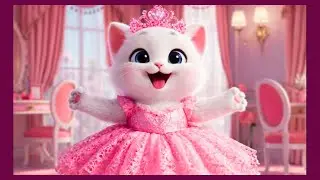 🔴Cute Kitten Doing Makeup for the First Time at the Award Fashion Show