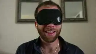 Davidsbeenhere Travel Sleep Mask & Ear Plugs