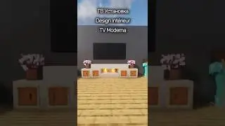 Minecraft TV Build / TV &Uuml;nitesi🔥  #minecraft