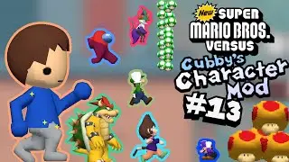 This is fine... Everythings fine in Cubby Mod | NSMB - Mario Vs Luigi #13