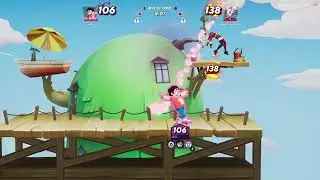 Steven Universe Multiversus clip - Typical laser combo.