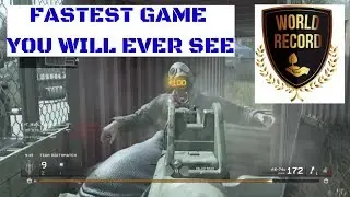 FASTEST GAME EVER ON SHIPMENT!  WORLD RECORD! ( Call of Duty Mwr )