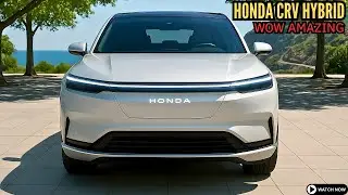 Первый взгляд на гибридную Honda CR-V 2026 года... И он вас шокирует!