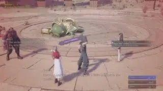 Multiple fights against the Tonberry king. FFVII REBIRTH
