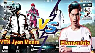 Mr Hyozu vs Gunner 1v1 Intense Friendly TDM Match Round 1 | Elementrix vs VTN Jyan Maara ||
