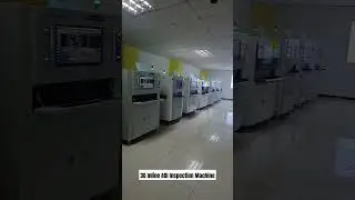 3D inline AOI inspection machine for pcb perfect for smt line assembly #smtmachine #pickandplace