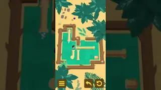Pipe Push Paradise. Level 15 - Pool Cue. Walkthrough.