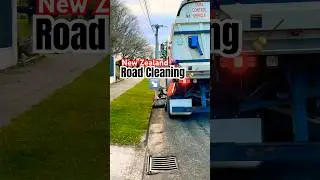 Road cleaning in New Zealand #damangraphy