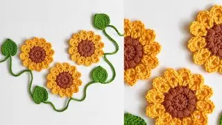 Crochet Flower Bookmark 🌼 ll Quick & Simple for Beginners ll