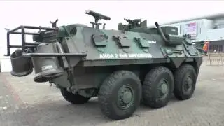Indo Def 2016: Anoa 2 6x6 amphibious vehicle