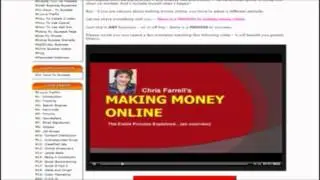 Make money online with --Chris Farrell Membership Site---