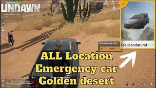 Lokasi mobil keadaan darurat map golden desert