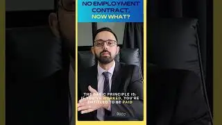 No Employment Contract? Now What?