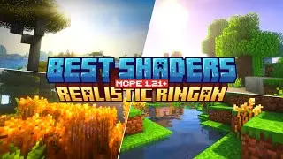 TOP BEST MCPE SHADERS 1.21 & 1.26+ THE BEST LIGHTWEIGHT REALISTIC | BSL Shaders #rtx #shaders #mi...
