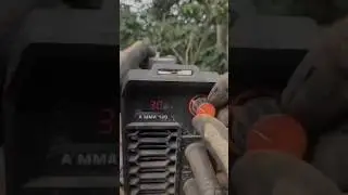 arc welding handlebar to easily control welding #stickwelding #itiwelder #shorts #welder8181