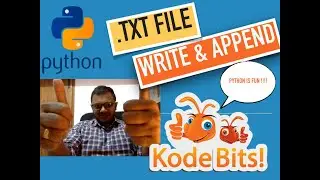 .txt File Read,Write & Append in Python