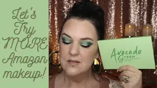 Let's Try MORE Amazon makeup! | DeLanci Avocado Green and the WORST eyeliners I've ever tried