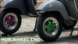 Hub Wheel CNC &ldquo;velg CNC vespa&rdquo; H1tech