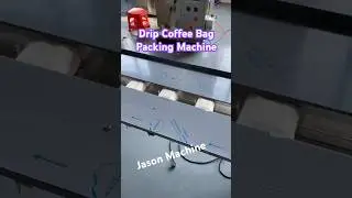 Drip Coffee Bag Packing Machine #coffeebag #dripcoffee #packagingmachine #shorts #coffee #factory