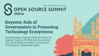 Keynote: Role of Governments in Promoting Technology Ecosystems - Jayesh Ranjan