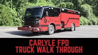 Carlyle Fire Protection District | Rosenbauer Pumper | Sentinel Walk Through