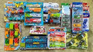 Menemukan Mobil Mainan Baru, Mobil Polisi, Train, Truk Molen, Truk Tangki, Mobil Towing #238