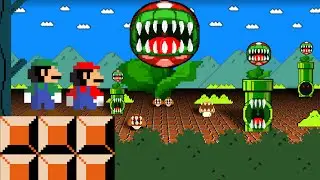 Кот Марио: Что, если команда Mario Jump превратится в монстров в Super Mario Bros?