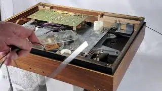 Part One: Installing 2 switch fascia plate on Thorens TD-125 mkii.