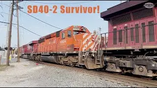 Canadian Pacific with SD40-2 in Detroit!